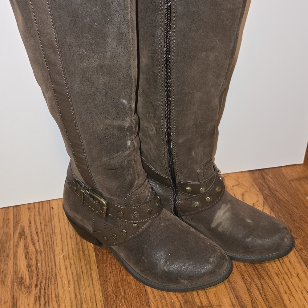 Kohl's Dark Brown Knee Boots